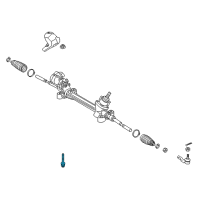 OEM 2021 Toyota Highlander Gear Assembly Bolt Diagram - 90119-A0467