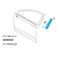 OEM 2015 Ford Fusion Applique Diagram - ES7Z-5420554-CA