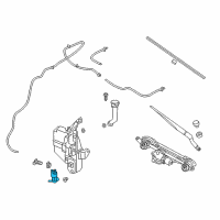 OEM Nissan Pump Assembly Washer Diagram - 28920-JA00A