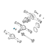 OEM 1992 Nissan Pathfinder Seal-Oil Rear Diagram - 43252-VW000