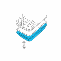 OEM Nissan NV200 Pan Assy-Oil Diagram - 31390-1XF00