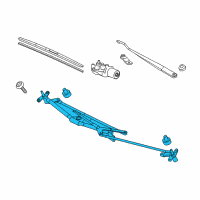 OEM 2013 Honda Civic Link, FR. Wiper (LH) Diagram - 76530-TR0-A01