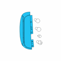 OEM 2015 Ram ProMaster City Lamp-Tail Diagram - 68311694AA