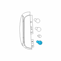 OEM 2015 Ram ProMaster City Bulb Diagram - 68150122AA