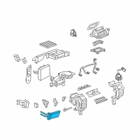 OEM 2014 Chevrolet Equinox Heater Core Diagram - 25952917