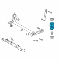 OEM 2013 Hyundai Veloster Spring-RR Diagram - 55330-2V200--DS