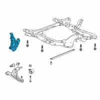 OEM 2019 GMC Terrain Knuckle Diagram - 84210077