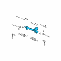 OEM 2006 Buick Lucerne Gear Asm, Steering (Remanufacture) <See Guide/Contact Bfo> Diagram - 19330570