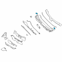 OEM 2015 Nissan Rogue Plug Diagram - 01658-01071