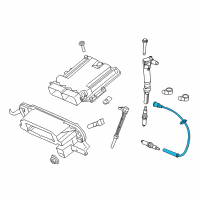 OEM Ford F-350 Super Duty Cable Diagram - HC3Z-12286-E