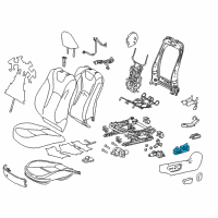 OEM 2018 Toyota Prius Seat Switch Diagram - 84922-47010