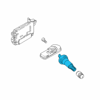 OEM 2018 Kia Stinger Tire Pressure Monitoring Sensor Stem Diagram - 52936J5000