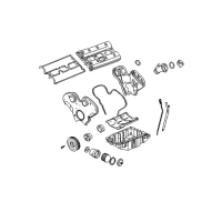 OEM Saturn Vue Crank Pulley Bolt Diagram - 11094881