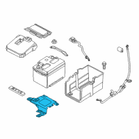 OEM 2017 Ford Transit Connect Motor Mount Reinforcement Diagram - CP9Z-6K034-A