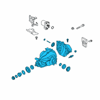 OEM Toyota GR Supra Carrier Diagram - 41110-WAA05