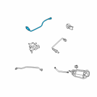 OEM 2009 Toyota Corolla Front Oxygen Sensor Diagram - 89467-02060