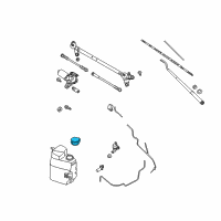 OEM Infiniti QX56 Cap-Windshield Washer Tank Diagram - 28913-7S000