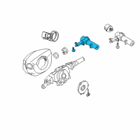 OEM 2015 Nissan Xterra Frame Assembly-Steering Lock Diagram - 48701-EA010