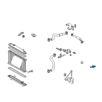 OEM Toyota Temperature Switch Diagram - 89428-21010