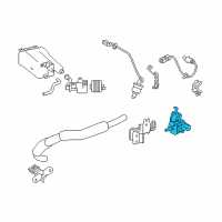 OEM Lexus NX250 Valve Assy, Vacuum Switching Diagram - 25860-25010