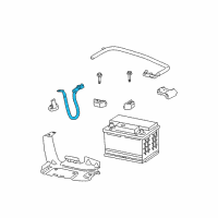 OEM 2011 Chevrolet HHR Negative Cable Diagram - 22786774