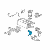 OEM 1998 Honda Accord Valve Assy., Purge Control Solenoid Diagram - 36162-P8C-A01