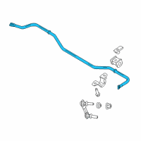 OEM 2019 Ford Mustang Stabilizer Bar Diagram - FR3Z-5A772-G