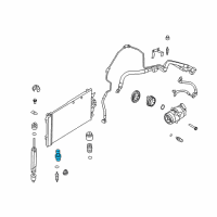 OEM Saturn Astra Pressure Sensor Diagram - 9131721