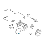 OEM 2009 Lincoln Town Car Adjuster Diagram - 6W1Z-2041-AA