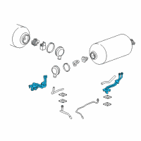 OEM 2015 Chevrolet Impala Pipe Assembly Diagram - 22986539