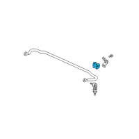 OEM GMC Stabilizer Bar Insulator Diagram - 15776380