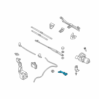 OEM 2000 Cadillac Catera Switch, Windshield Washer Solvent Level Diagram - 90346055