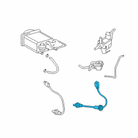 OEM Scion xD Rear Oxygen Sensor Diagram - 89465-52500