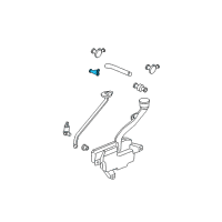 OEM 2013 Honda Insight Joint Y, Tube (Mitsuba) Diagram - 76830-SL0-003