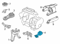 OEM 2021 Honda CR-V ROD, TORQUE (LOWER) Diagram - 50890-THB-H01