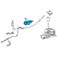 OEM 2018 Lexus RX450h Indicator, Shift Position Diagram - 35978-0E070