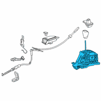 OEM 2020 Lexus RX350 Floor Shift Assy, Transmission Diagram - 33550-48531