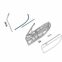 OEM 2019 BMW i8 Caulking For Door Left Diagram - 51-76-7-457-945