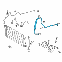 OEM Nissan Leaf Hose Flexible, Low Diagram - 92481-3NA0A