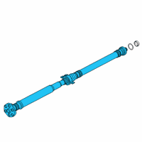 OEM 2022 BMW Z4 DRIVE SHAFT AUTOMATIC TRANSM:261010 Diagram - 26-10-9-494-034