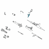 OEM 1999 Toyota Corolla Pinion Shaft Diagram - 44201-02020