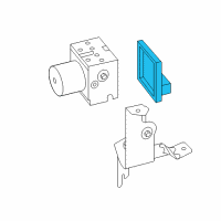 OEM 2006 Ford Mustang Control Module Diagram - 6R3Z-2C219-A