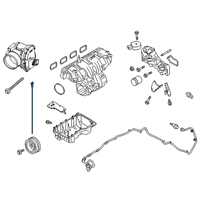 OEM 2020 Ford Ranger Dipstick Diagram - KB3Z-6750-A