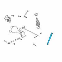 OEM 2003 Nissan Pathfinder Shock Absorber Diagram - 562004W000