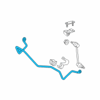 OEM 2005 Toyota Tundra Stabilizer Bar Diagram - 48812-AF030