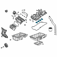 OEM 2019 Jeep Cherokee Seal-Spark Plug Well Diagram - 5048235AA