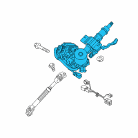 OEM Hyundai Column & Shaft Assembly-Steering Diagram - 56310-C2500