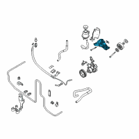 OEM Infiniti QX56 Bracket Alternator Diagram - 11710-7S01A