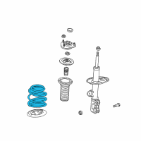 OEM 2014 Scion xB Coil Spring Diagram - 48131-12D30