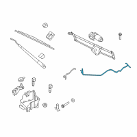 OEM Lincoln Hose Diagram - 2L1Z-17A605-AB